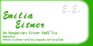 emilia eitner business card